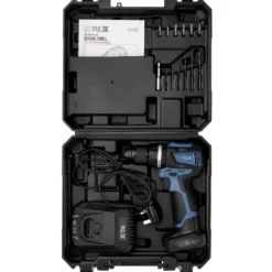 DXPULSE 12V Brushless Combi Drill Kit, 1 x 4.0Ah Battery, 1 x Fast Charger