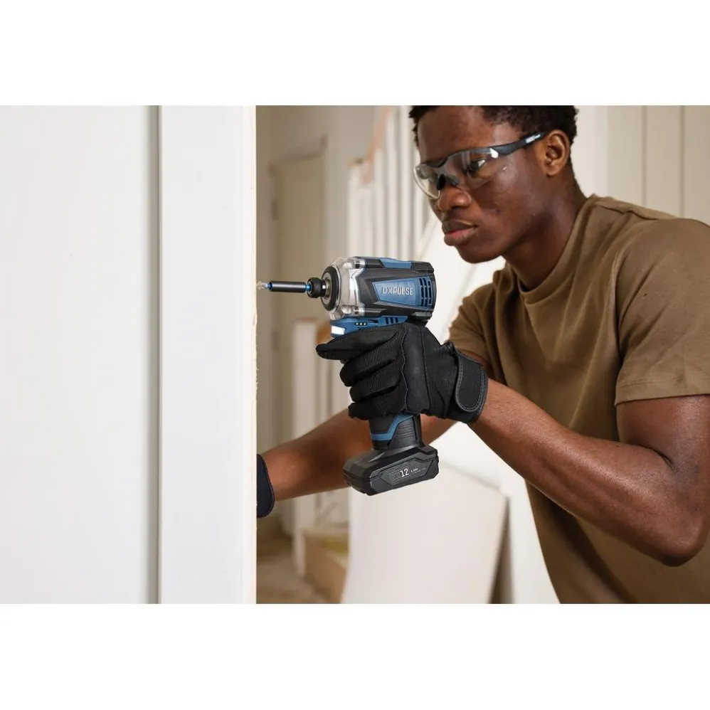 DXPULSE 12V Brushless Impact Driver, 1/4" Sq. Dr. (Sold Bare)