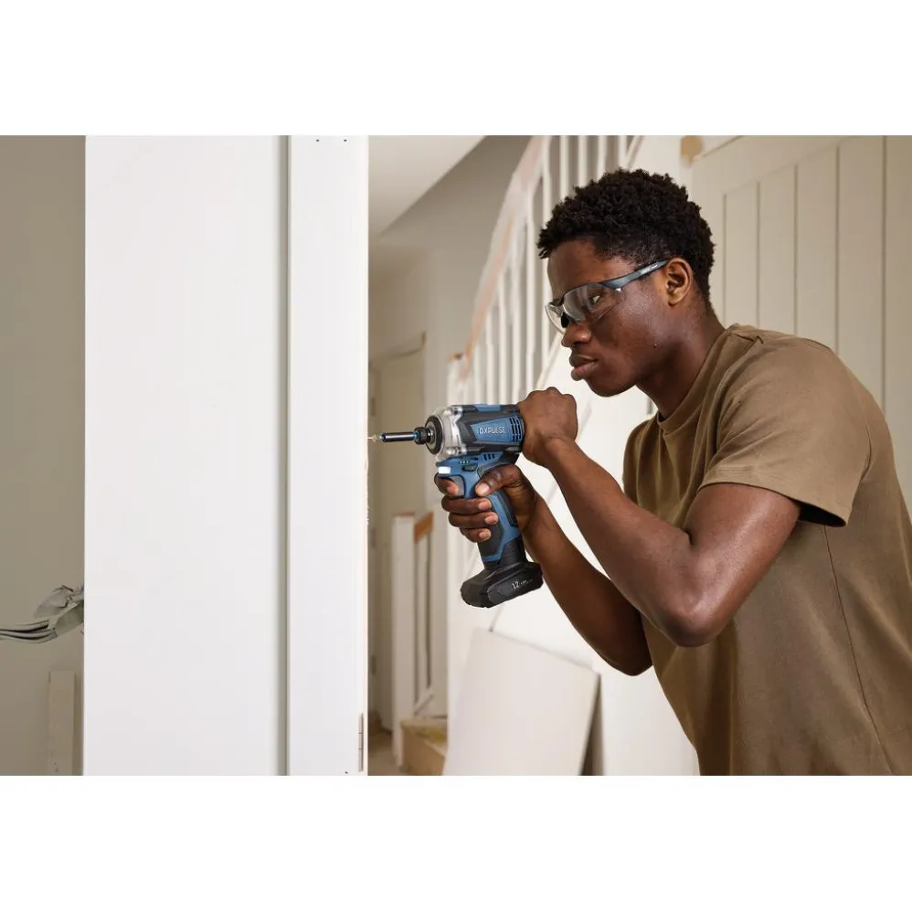 DXPULSE 12V Brushless Impact Driver, 1/4" Sq. Dr. (Sold Bare)