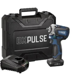 DXPULSE 12V Brushless Impact Wrench Kit, 3/8