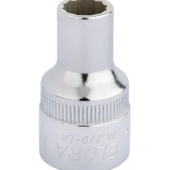 Elora Bi-Hexagon Socket, 1/2" Sq. Dr., 3/8"