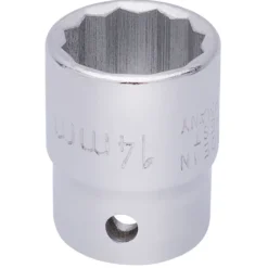 Elora Bi-Hexagon Socket, 3/8" Sq. Dr., 14mm