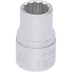 Elora Bi-Hexagon Socket, 3/8" Sq. Dr., 10mm