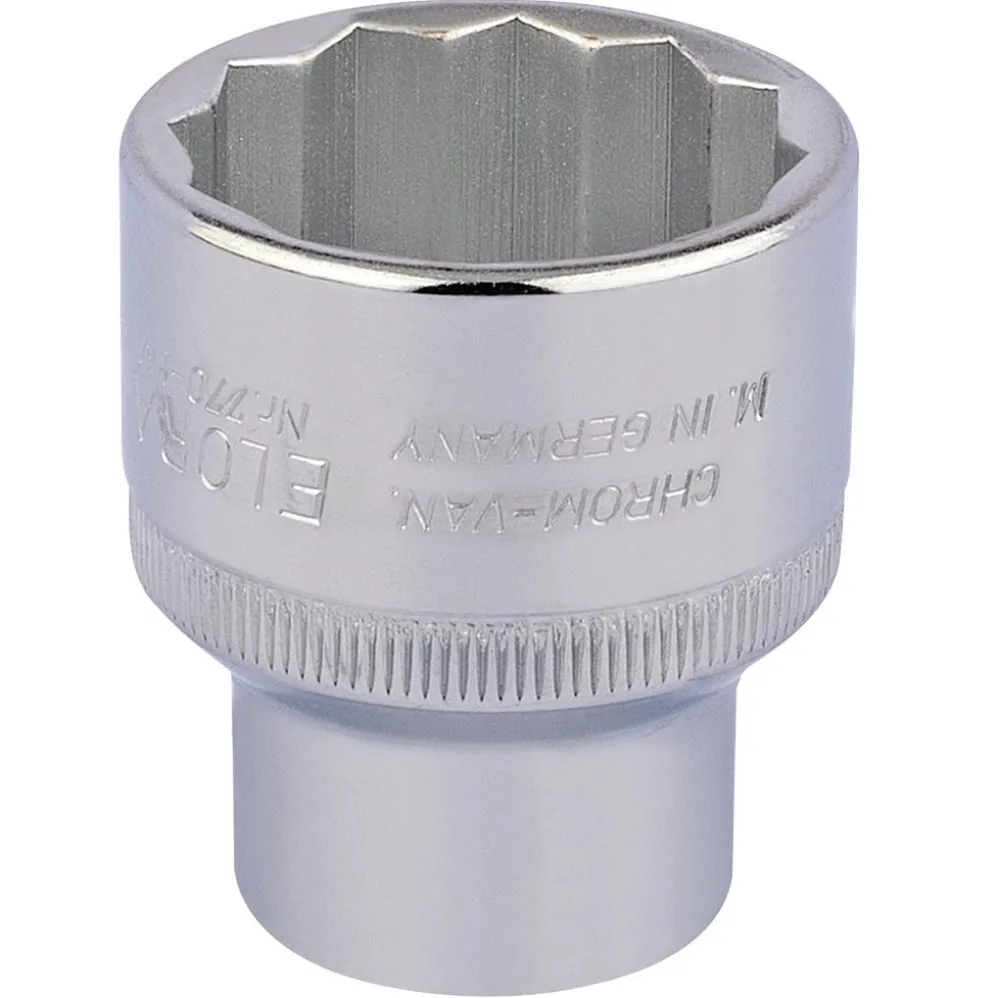 Elora Bi-Hexagon Socket, 1/2" Sq. Dr., 30mm