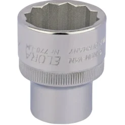 Elora Bi-Hexagon Socket, 1/2" Sq. Dr., 27mm