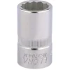 Elora Bi-Hexagon Socket, 1/2" Sq. Dr., 16mm