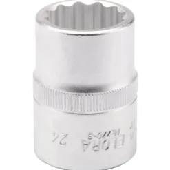 Elora Bi-Hexagon Socket, 3/4" Sq. Dr., 24mm