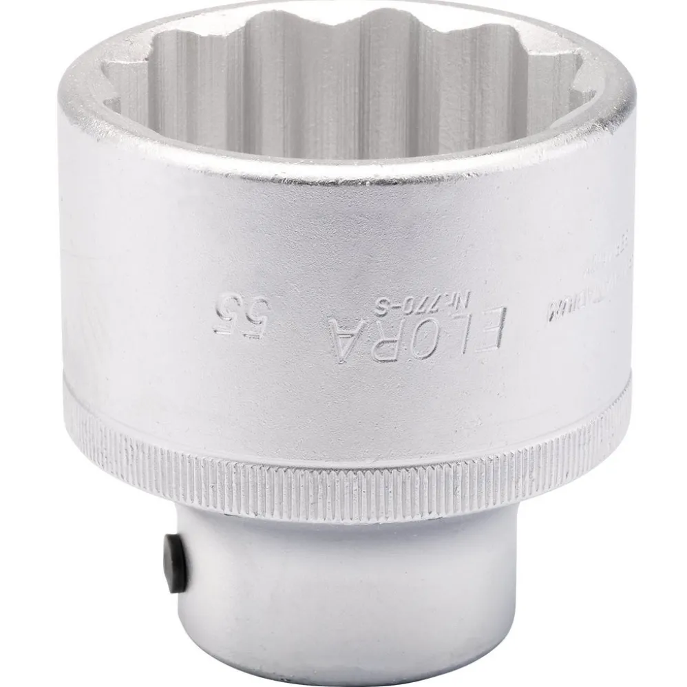 Elora Bi-Hexagon Socket, 3/4" Sq. Dr., 55mm