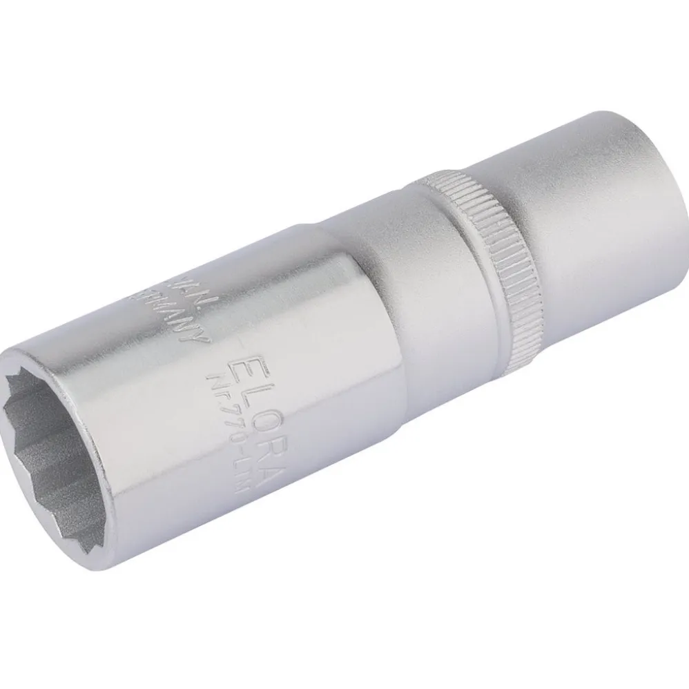 Elora Deep Bi-Hexagon Socket, 1/2" Sq. Dr., 19mm