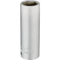 Elora Deep Socket, 1/4" Sq. Dr., 12mm