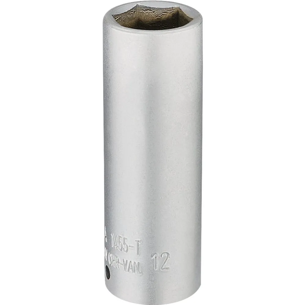 Elora Deep Socket, 1/4" Sq. Dr., 12mm