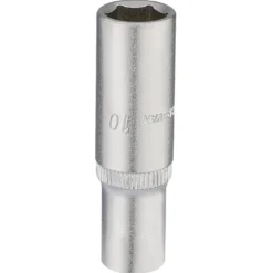 Elora Deep Socket, 1/4" Sq. Dr., 10mm