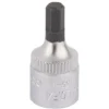 Elora Hexagon Screwdriver Socket, 1/4" Sq. Dr., 4mm