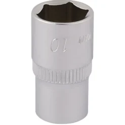 Elora Hexagon Socket, 1/4" Sq. Dr., 10mm