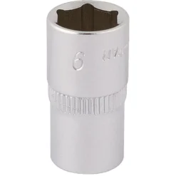 Elora Hexagon Socket, 1/4" Sq. Dr., 9mm