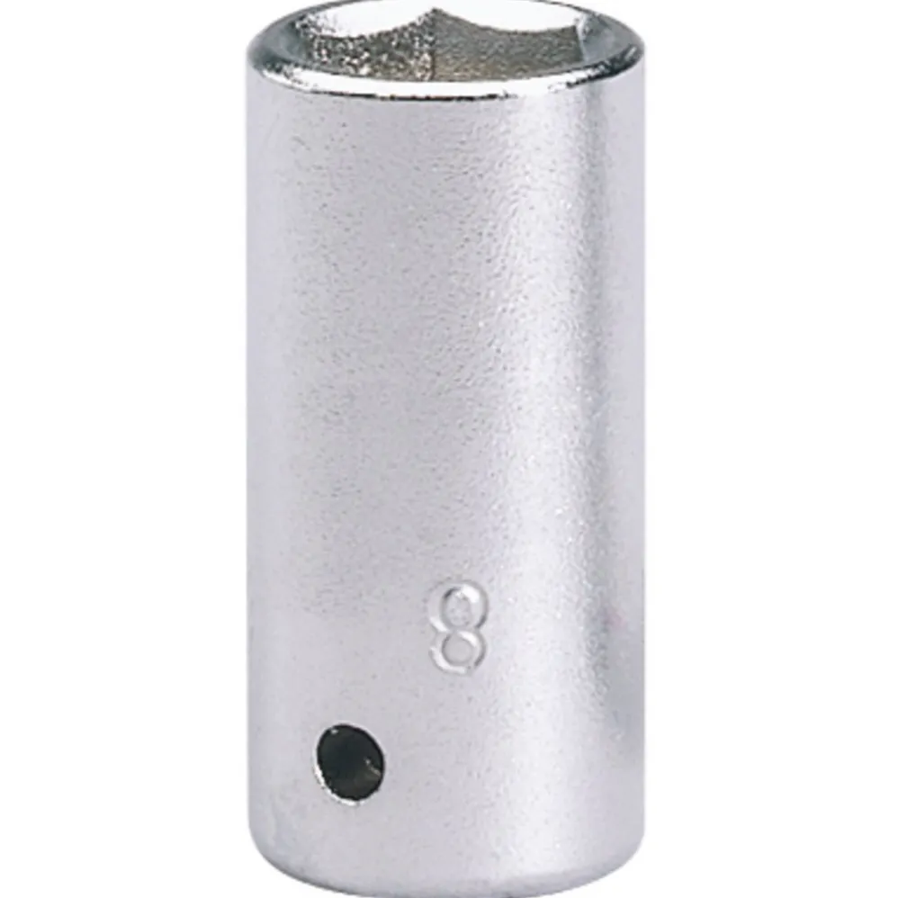 Elora Hexagon Socket, 1/4" Sq. Dr., 8mm