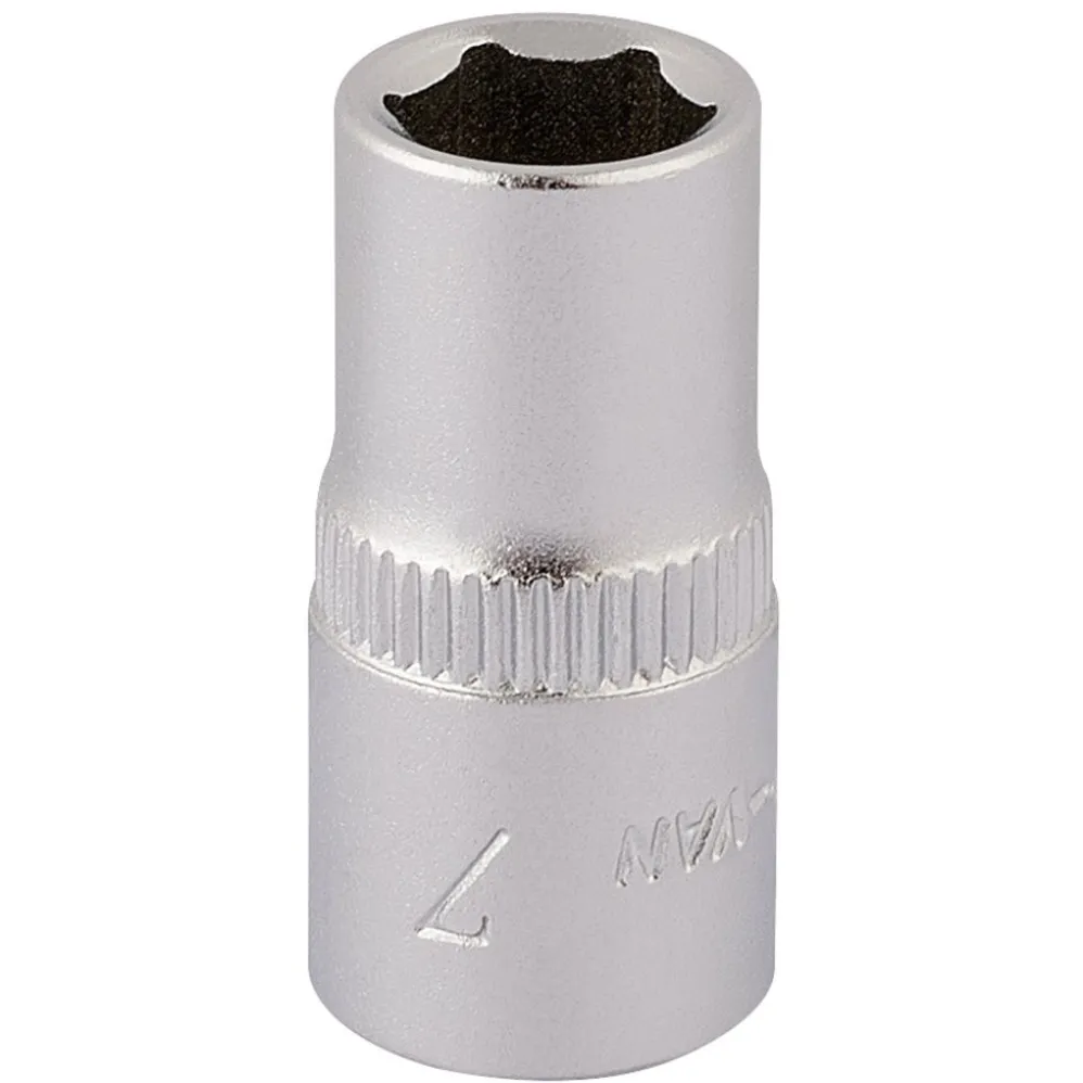 Elora Hexagon Socket, 1/4" Sq. Dr., 7mm