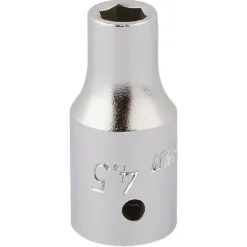 Elora Hexagon Socket, 1/4" Sq. Dr., 4.5mm