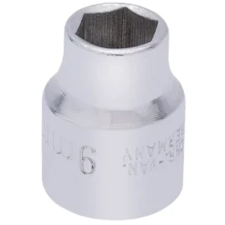 Elora Hexagon Socket, 3/8" Sq. Dr., 9mm