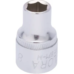 Elora Hexagon Socket, 3/8" Sq. Dr., 8mm