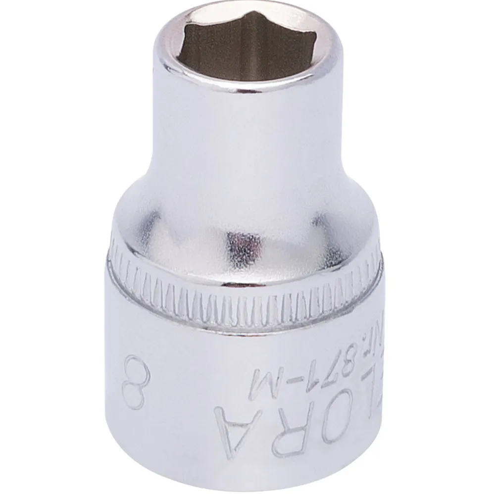 Elora Hexagon Socket, 3/8" Sq. Dr., 8mm