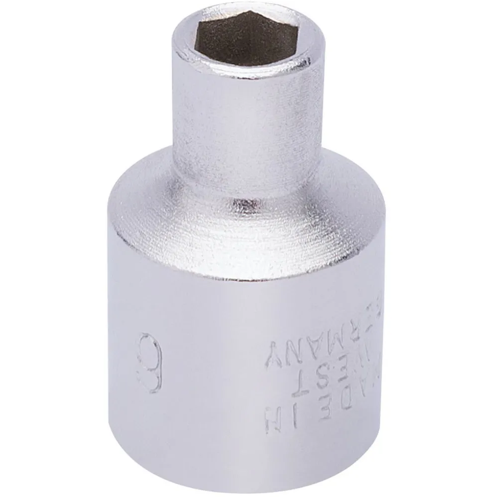 Elora Hexagon Socket, 3/8" Sq. Dr., 6mm