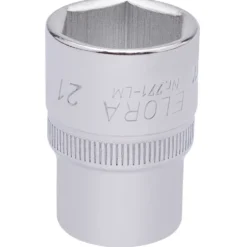 Elora Hexagon Socket, 1/2" Sq. Dr., 21mm