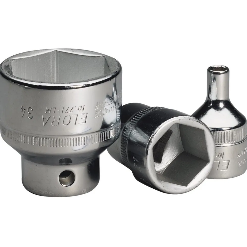 Elora Hexagon Socket, 1/2" Sq. Dr., 5mm