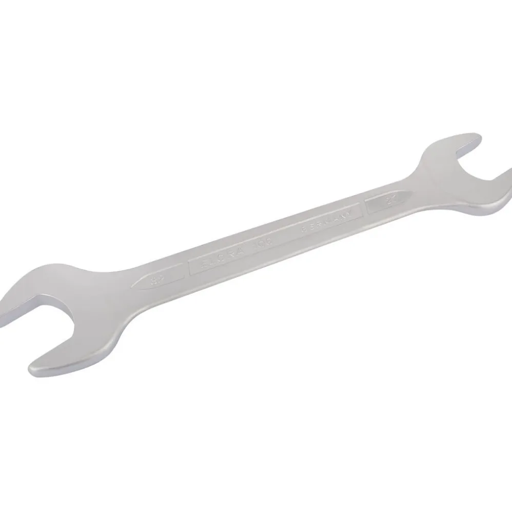Elora Long Metric Double Open End Spanner, 27 x 32mm