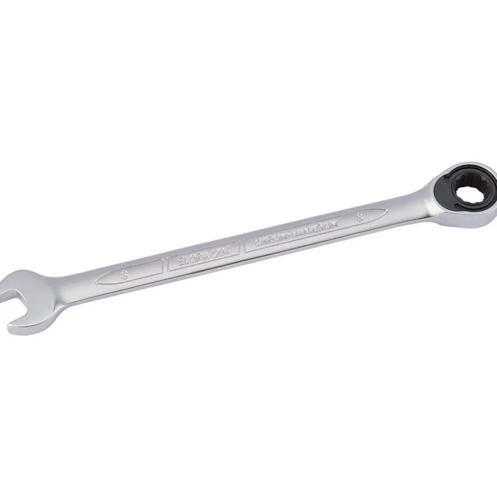 Elora Metric Ratcheting Combination Spanner, 8mm