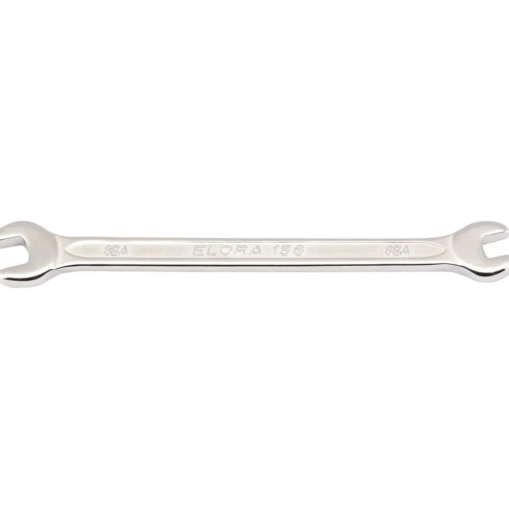 Elora Midget Double Open End Spanner, 6 x 8 Ba
