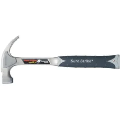 Estwing EMR16C Sure Strike Curved Claw Hammer, 16oz/453g