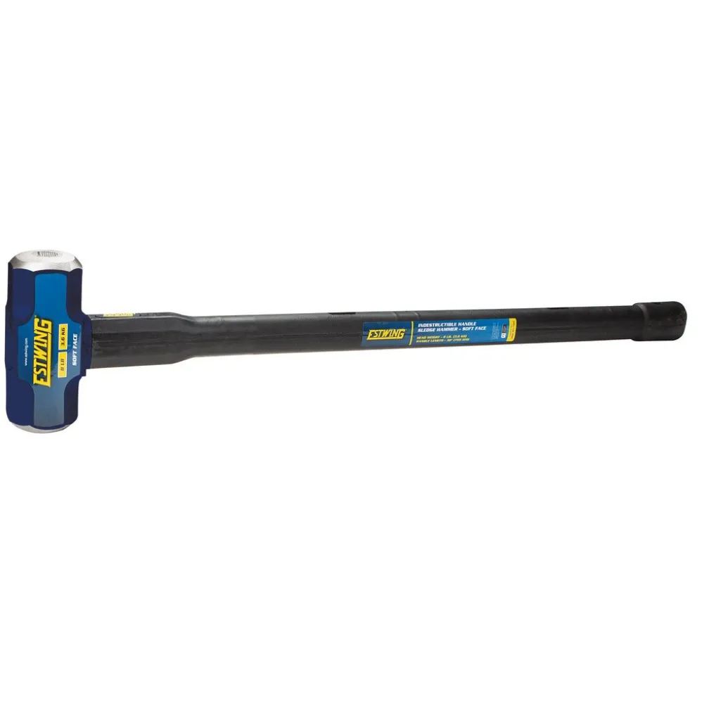 Estwing ESH-830X Indestructible Shaft Sledge Hammer, 3.6kg/8lb