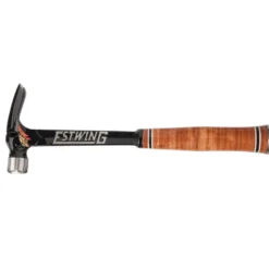 Estwing E15SR Ultra Series Smooth Face Framing Hammer with Leather Grip, 15oz/425g, 14"