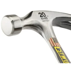 Estwing E3-20S Straight Claw Hammer, 20oz/560g