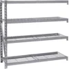 Expert Heavy Duty Steel 4 Shelving Extension Unit, 1959 x 610 x 1830mm