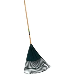 Extra Wide Plastic Leaf Rake, 800mm