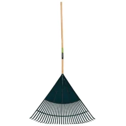 Extra Wide Plastic Leaf Rake, 800mm