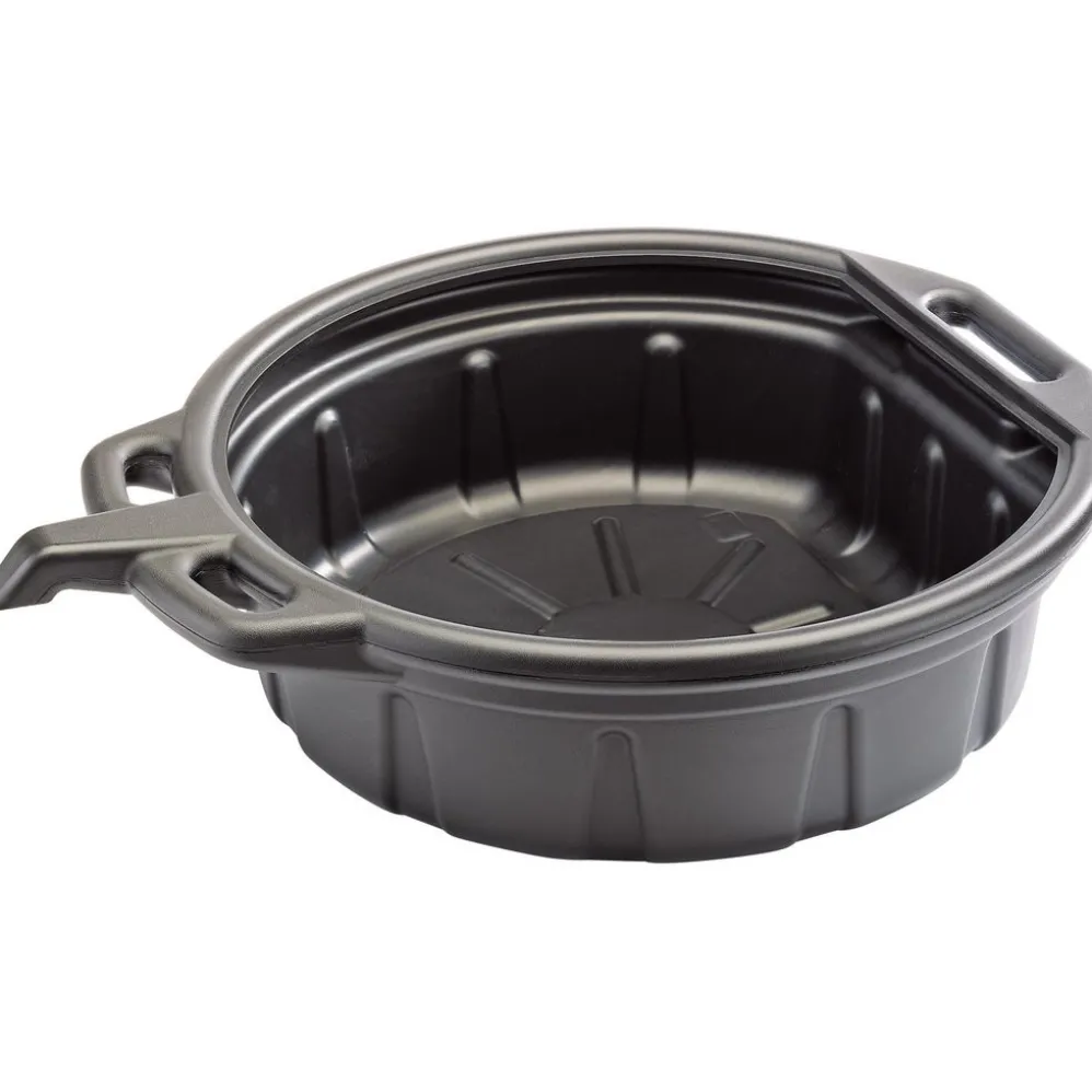 Fluid Drain Pan, 16L, Black