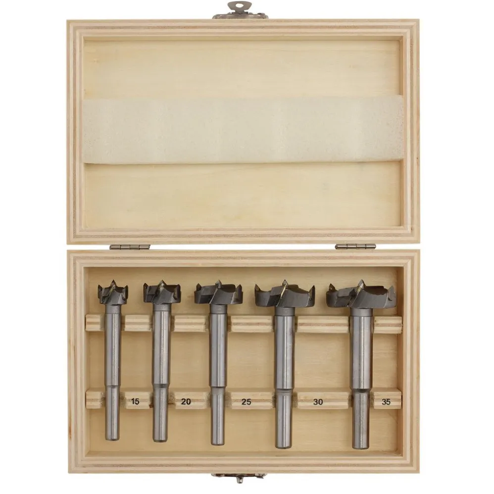 Forstner Drill Bit Set (5 Piece)