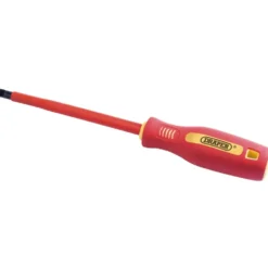 Fully Insulated Plain Slot Screwdriver, 6.5 x 150mm