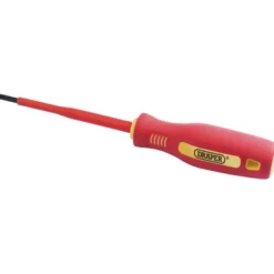 Fully Insulated Plain Slot Screwdriver, 4 x 100mm