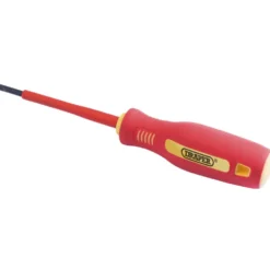 Fully Insulated Plain Slot Screwdriver, 2.5 x 75mm
