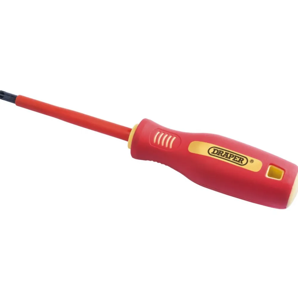 Fully Insulated Soft Grip Cross Slot Screwdriver, No.2 x 100mm