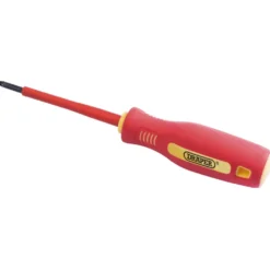 Fully Insulated Soft Grip Cross Slot Screwdriver, No.0 x 75mm