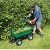 Garden Tipping Trolley Cart, 75L