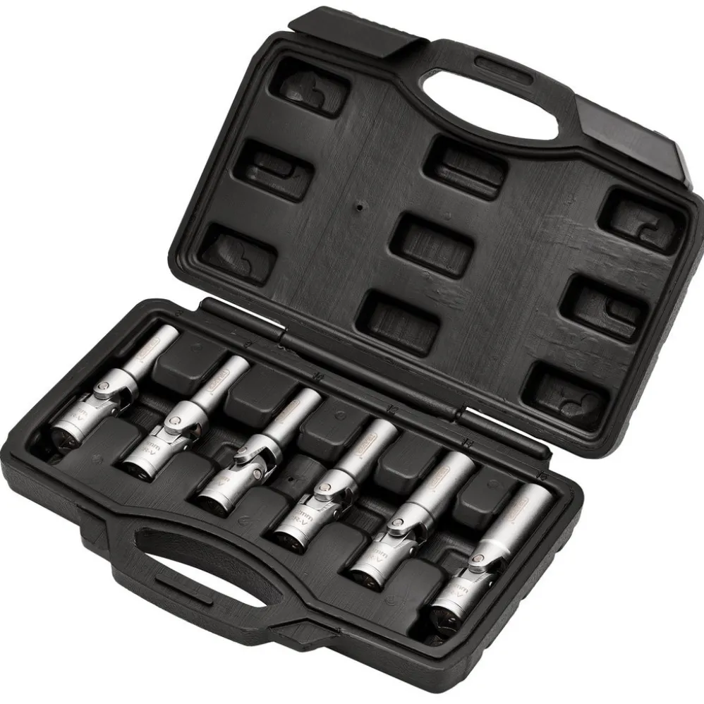 Glow Plug Socket Set, 3/8" Sq. Dr. (6 Piece)