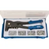 Hand Riveter Kit for Aluminium Rivets, 1 x Case