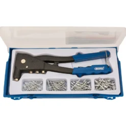 Hand Riveter Kit for Aluminium Rivets, 1 x Case