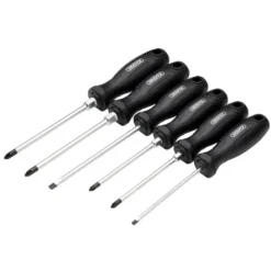 Hard Grip Screwdriver Set (6 Piece)